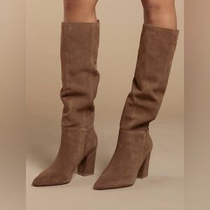 Steve Madden Tan Heeled Boots